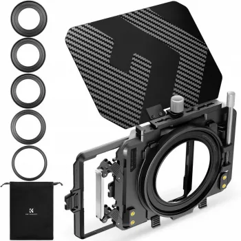 KF Matte Box päikesevari objektiivikate 67-95mm kaamera ja videokaamera jaoks K&F