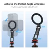 KF Magnetic MagSafe Phone Mount with 1/4 inch Thread and Cold Shoe - Black (KF31.196)