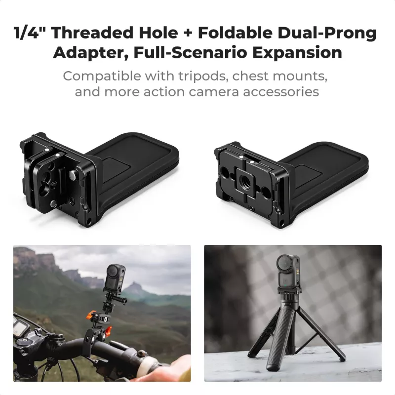 KF Concept KF12.0050 magnetiline vertikaalne kinnitusadapter 1/4-tollise keermega DJI Osmo Nano / Xtra Atto jaoks