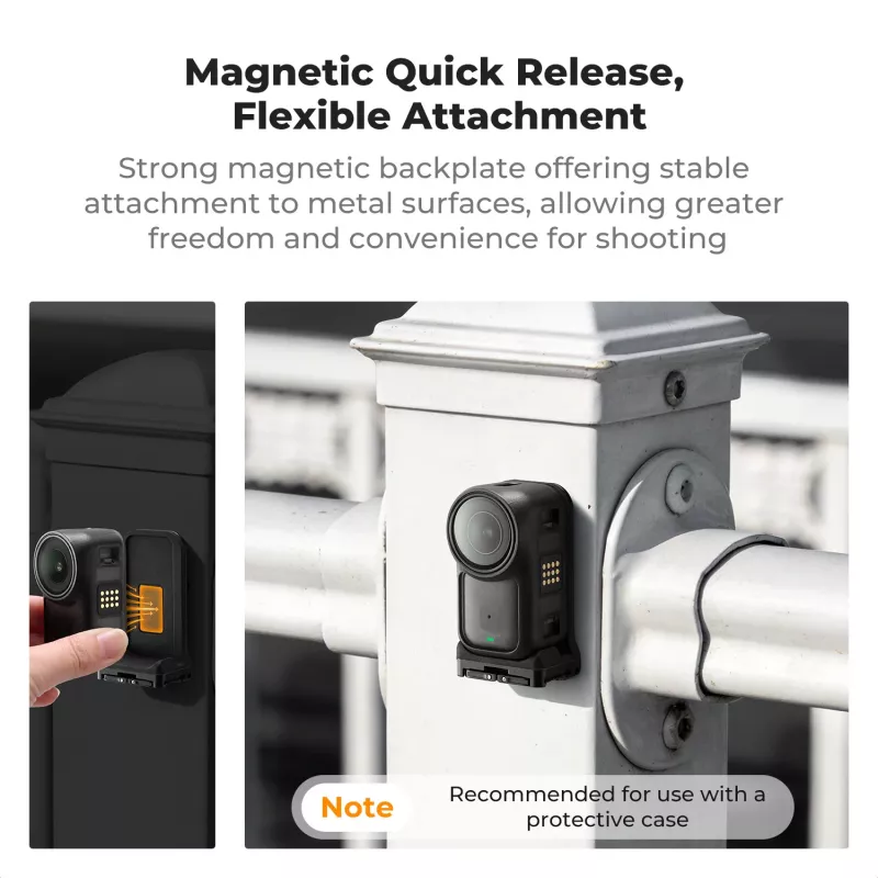 KF Concept KF12.0050 magnetiline vertikaalne kinnitusadapter 1/4-tollise keermega DJI Osmo Nano / Xtra Atto jaoks