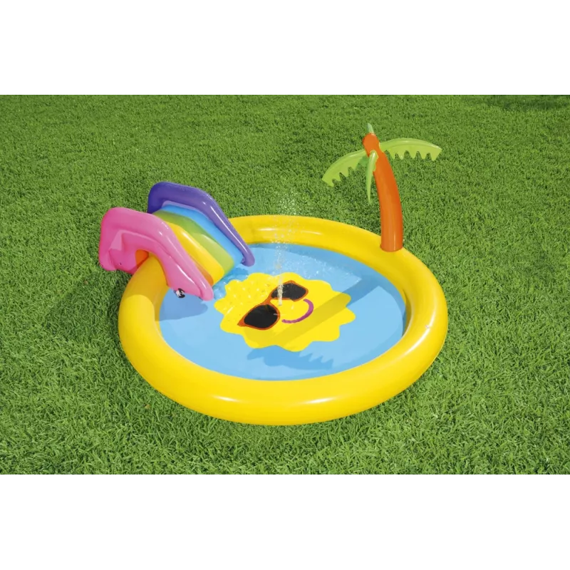 Bestway Playground Island 237 x 201 x 104 cm Puhutav Veemängukeskus Liumäe ja Mängudega