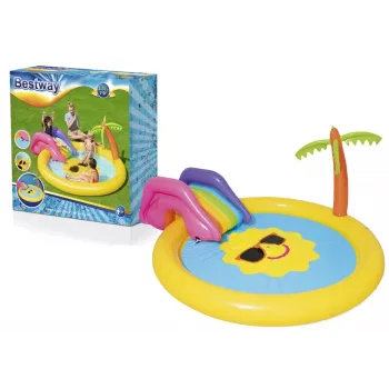 Bestway Playground Island 237 x 201 x 104 cm Puhutav Veemängukeskus Liumäe ja Mängudega
