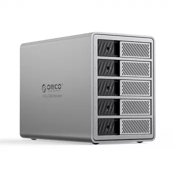 ORICO 9858T3 5-Bay Thunderbolt 3 DAS Solution ProThunder 2.5/3.5 tolli SATA HDD/SSD jaoks - Hall