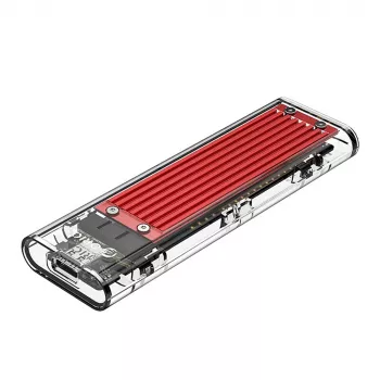 ORICO TCM2-C3 M.2 NVMe SSD korpus USB-C 10Gbps Punane