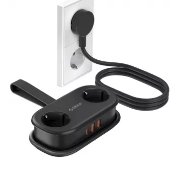 ORICO AP3 20W GaN Power Strip 5-in-1 2x AC + 2x USB-A + 1x USB-C - Must