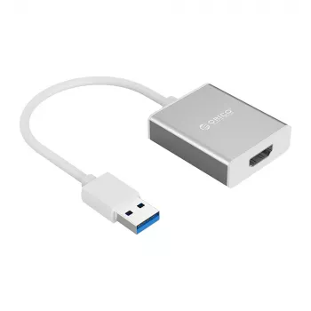 ORICO UTH USB-A 3.0 to HDMI Adapter - Silver
