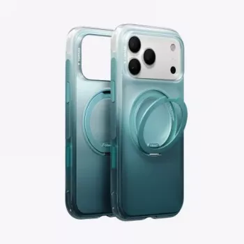 TORRAS Winter Ostand O3 Air Case for iPhone 17 Pro Max, MagSafe Compatible, Misty Fjord