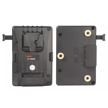 SWIT S-7005S V-Mount akukinnitusplaat - must