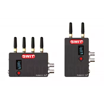 SWIT ELECTRONICS FLOW500 - Full-HD traadita videoedastussüsteem vastuvõtja ja saatjaga - 10.2 cm