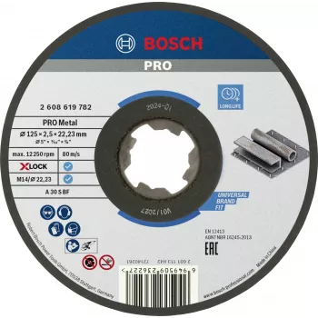 Bosch Standard for Metal X-LOCK lõikeratas 125 mm (2608619782)
