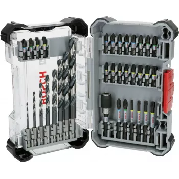 Bosch PRO Impact Drill and Bit Set 35-Piece (2608521U81)