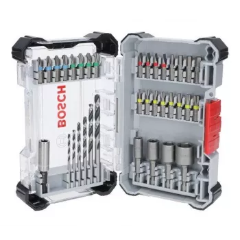 Bosch Extra Hard & Metal Drill and Bit Set 35-Piece (2607017729)