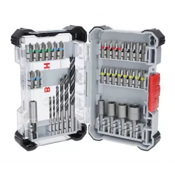 Bosch Extra Hard ja PRO Wood puuri- ja otsikukomplekt 35-osaline (2607017730)