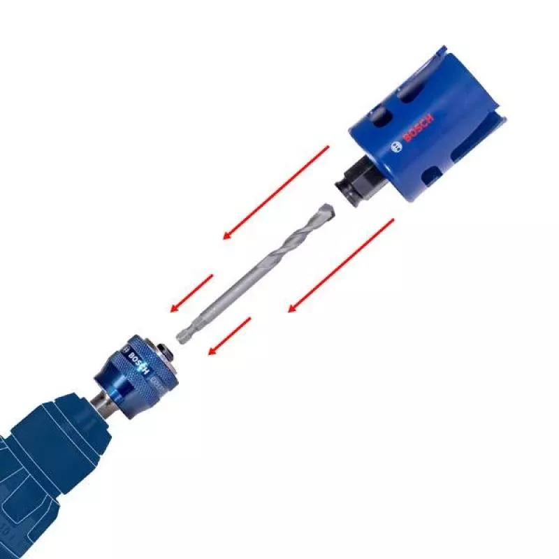 Bosch 2608902035 Power Change Plus Saetera adapteri vars 11 mm Kuuskant 1 tk