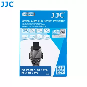 JJC 4x Tempered Glass Screen Protector for DJI RS 3 / RS 3 Pro / RS 4 / RS 4 Pro Gimbal LCD
