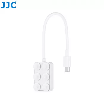 JJC PDB-UC USB-C Micro SD kaardilugeja 2x USB-C pordiga, kosmosehall