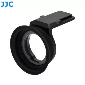 JJC Extended Eyecup for Fujifilm X-T50 Camera - Black