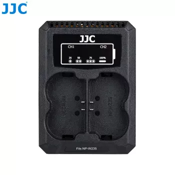 JJC Dual USB Laadija Fujifilm NP-W235 akudele