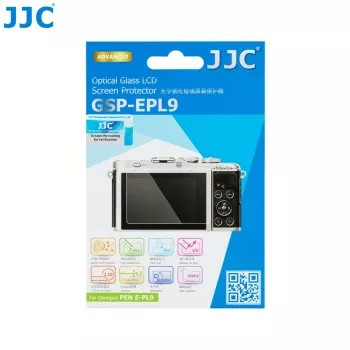 JJC Karastatud klaasist ekraanikaitse Olympus PEN E-PL9 / E-PL10 jaoks (3,0-tolline LCD)