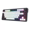 Redragon Ucal Magnetic K673WB-RGB-M 75% Tri-Mode mehaaniline mänguklaviatuur, valge/must