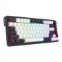Redragon Ucal Magnetic K673WB-RGB-M 75% Tri-Mode mehaaniline mänguklaviatuur, valge/must