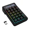 Redragon Cove K733-RGB-WL 60% Tri-Mode mehaaniline klaviatuur, hot-swappable, RGB, must
