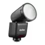 Godox V1 Mid C ümara peaga välklamp Canonile