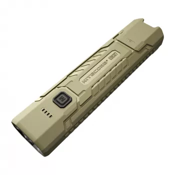 Nitecore EDC07 Desert Tan Taskulamp 1200 Luumenit USB-C Laetav