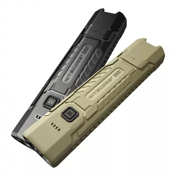 Nitecore EDC07 Desert Tan Taskulamp 1200 Luumenit USB-C Laetav
