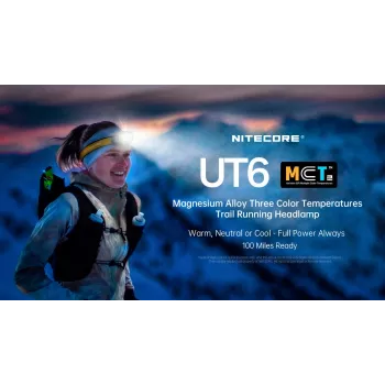 NITECORE UT6 Otsmikulamp 1600 Luumenit