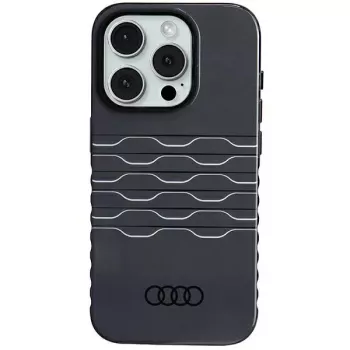 Audi IML MagSafe Case iPhone 15 Pro 6.1 Must kõva ümbris