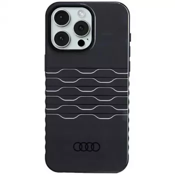 Audi IML MagSafe Case iPhone 15 Pro Max 6.7 inch Must Kõvaümbris