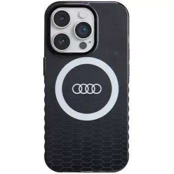 Audi IML Big Logo MagSafe Case iPhone 14 Pro 6.1 inch Must kõva ümbris