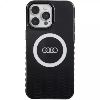Audi IML Big Logo MagSafe Case iPhone 14 Pro Max 6.7 inch must kõva kest