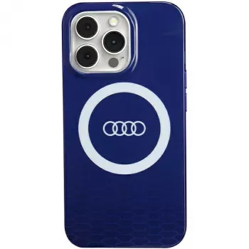 Audi IML Big Logo MagSafe Case iPhone 13 Pro / 13 6.1 Navy Blue Hard Case