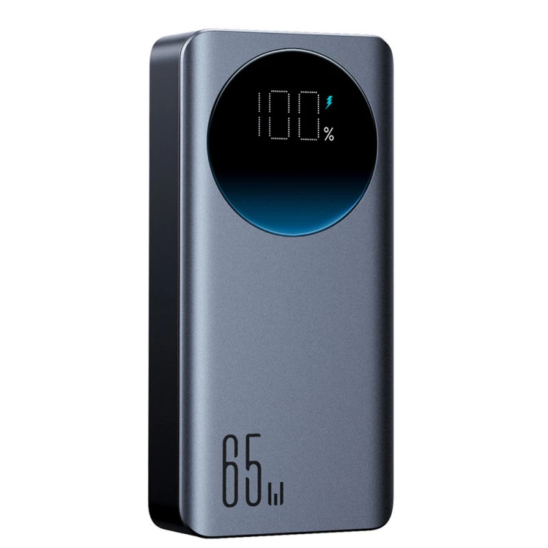 Joyroom JR-PBF05 Pro Power Bank 30000mAh 65W digitaalse ekraaniga 2x USB-C 1x USB-A - Must