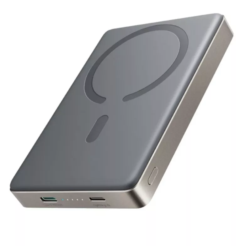 Powerbank Joyroom JR-PBM08 Pro 22.5W 10000mAh juhtmevaba laadimisega 2x USB-C - Titaan