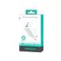 Joyroom JR-TG10 65W GaN seinadapter 2x USB-C + USB-A koos 100W USB-C-USB-C kaabliga 1,2m valge
