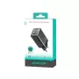 Joyroom JR-TG10 65W GaN seinadapter 2x USB-C + USB-A koos 100W USB-C-USB-C kaabliga 1,2m must