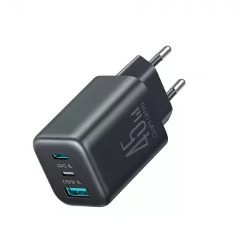 Joyroom JR-TO1 GaN 45W USB-C Lightning USB-A seinadapter - must