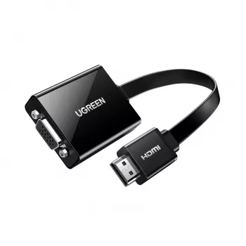 UGREEN HDMI to VGA Adapter MM103, 25cm, Must