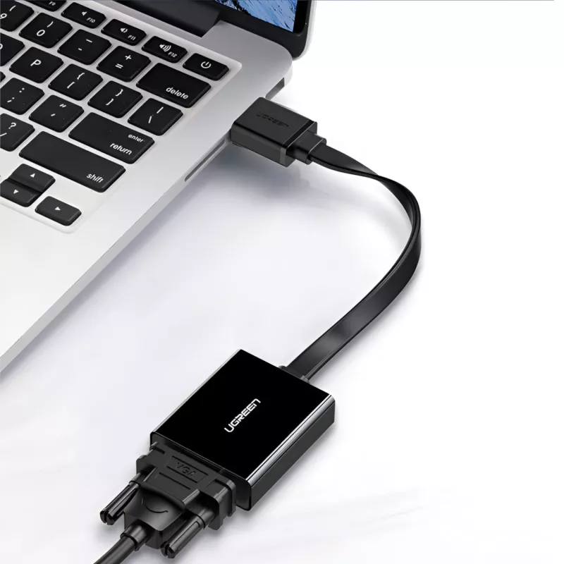 UGREEN HDMI to VGA Adapter MM103, 25cm, Must