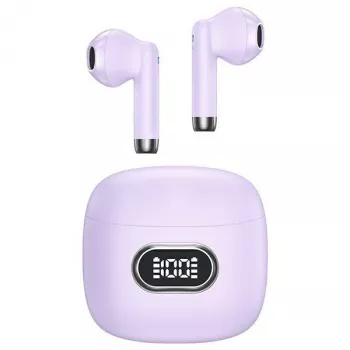 USAMS IA II Series True Wireless Bluetooth 5.3 kõrvaklapid, lilla, TWS, in-ear, IPX4, 28h tööaeg, USB-C