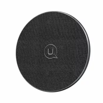 USAMS US-CD223 15W Qi Wireless Charging Pad Black