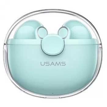 USAMS BUseries BHUBU03 True Wireless Stereo Bluetooth 5.1 kõrvaklapid, roheline