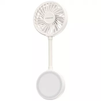 USAMS LiFE LU02 Kaasaskantav Käeshoitav Ventilaator Valge