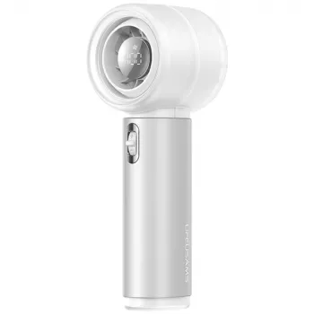 USAMS LiFE LU03 kaasaskantav käeshoitav ventilaator valge