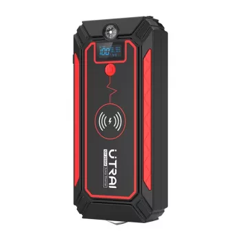 UTRAI JS4 Auto käiviti 2500A tippvool 24000mAh 12V hüppekäiviti LCD-ekraaniga