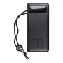 VEGER Powerbank Tank Boost PD QC3.0 5A 130W 56000 mAh Must W5001C