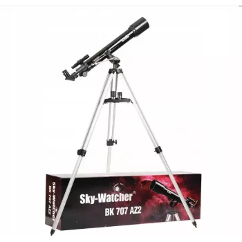 Sky-Watcher Mercury 70/700 AZ2 Refractor Telescope 140x Black
